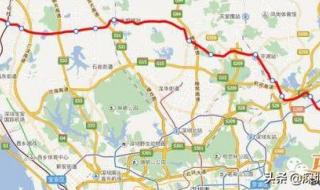 深圳地铁规划线路图